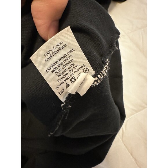 J. Crew Factory Smocked Black Short Sleeve Romper S - Picture 14 of 14